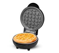 Innoteck Kitchen Pro Mini Waffle Maker 550W Waffle Machine with Non-Stick Removable Plates & Heat-Resistant Handle PFOA Free Chaffle Maker for Kids, Breakfasts, Snacks and Desserts, Black