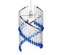 Innoteck Spiral Droplet Pendant Light shade - Blue, Blue
