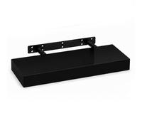 Innoteck White High Gloss Floating Shelf Rectangular 40Cm Modern Wall Mounted Shelf
