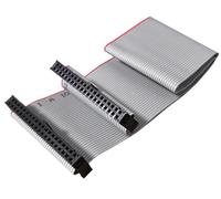 INNOV8 2.54 mm Pitch 40 Pin F/F IDC Flat Ribbon Cable Connector Dual Row Data Cable 0.3m
