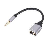 innov8 3.5mm Audio Jack Male to Dual 2 x 3.5mm Female Audio Jack Earphone Splitter Cable - 0.3m