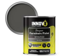 Innov8 Coatings Designer Furniture Paint - Iris Grey - 750 Ml - Satin Finish