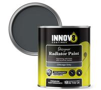 Innov8 Coatings Designer Radiator Paint - Chicago Grey - 750 Ml - Satin Finish