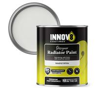 Innov8 Coatings Designer Radiator Paint - Madrid White - 750 Ml - Satin Finish