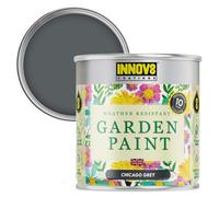 Innov8 Coatings Garden Paint - Chicago Grey - 750 Ml - Satin Finish