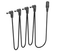 innov8 Guitar Effect Pedal Power Supply Cable, 9V 2A Musical Effect Pedal Cable Chain, Daisy Chain Power Cable for Electric Guitar (1 to 4)