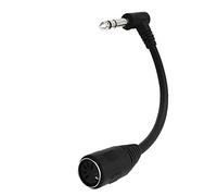 innov8 MIDI Din 5Pin Female to 6.35mm (1/4 Inch) Male TRS Stereo Audio Cable For MIDI to 6.35mm Adapter for Speaker, Amplifier, Mixer to MIDI Keyboard, Synthesizer Guitar - (0.2m)