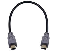 innov8 Mini 5Pin USB Type B Male to Mini Type B Male 5Pin Converter OTG Sync Data Cable - 0.2m