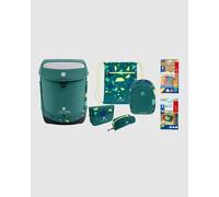 Innovabaq School Backpack Set Green Limo