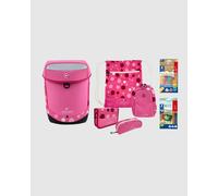 Innovabaq School Backpack Set Pink Bubbles