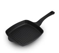 Innovacook Griddle Pan 28cm, Long Lasting Pan, Innovative Cookware, Double Layer Coating Pan, Suitable for All Cooking hobs, Black