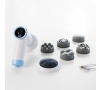InnovaGoods® 6-in-1 Reducing Anti-Cellulite Massager, Massage Gun for Muscle Relaxation and Recovery, with 5 Interchangeable Heads, 6 Levels of Adjustable Intensity.