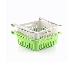 InnovaGoods Adjustable Fridge Organiser Friwer 2 Units