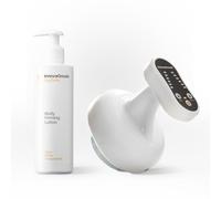 InnovaGoods® Cellulite & Rice Treatment Kit 1 x Firming Body Lotion Firming Refreshes and Moisturizes 1 x Anti Cellulite Massager by Suction and Heat