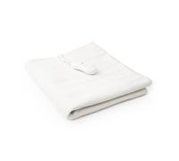 InnovaGoods Electric Single Bed Blanket, Polyester, Single Layered, Electric Blanket, White, 80 x 150 cm