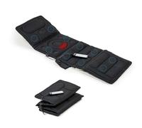 InnovaGoods Electric Vibration Massage Mat with 10 Motors, 5 Massage Modes, Lumbar Heat Function, Back Massager with 4 Massage Zones, Ideal for Neck, Back, Lumbar and Legs