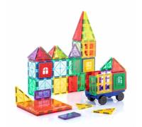 InnovaGoods Magoks 3D Magnetic Building Blocks Toys 57 Pieces