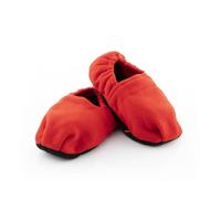 InnovaGoods Microwavable Heated Slippers Red