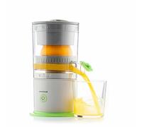 InnovaGoods 8435527827625 Exprimidor Recargable Automático Orange Squeezer, Acrylonitrile Butadiene Styrene (ABS) Polypropylene (PP), Green