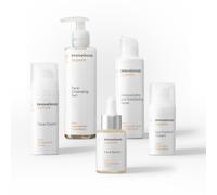 InnovaGoods® Skincare Set, x1 Facial Moisturizer, x1 Eye Contour, x1 Facial Serum, x1 Facial Cleansing Gel, x1 Facial Toner, Natural Ingredients, Moisturizes, Brightens, All Skin Types