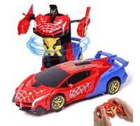 Innovakids Spider Transforming RC Car 2.4GHz Remote Control Stunt Robot Car