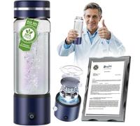 Innovate Hydrogen Water Bottle【Certified Highest H₂】【24h Stable H₂ Activity & SPE Technology】Hydrogen Bottle with One-Button Operation, 3-Minute Cycle, 24h H₂ Lock & Leak-Proof Design O-ZJD-001