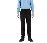 Innovation Boys Gold Label Trousers (Comfort Fit) | Available in Sizes 4-13 | 65% Polyester and 35% Viscose | UK Made (UK, Age, 9 Years, Regular, Black)