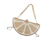 Innovation Fruit Oriented Handbag Brilliant Crystal Intonation Ergonomic Plan Thin Polyster Substance Scheduler Sparkling Party Addition Bag