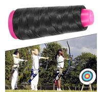 Innovation Meets Tradition The bow string material providing unmatched strength at an extended length (Black)