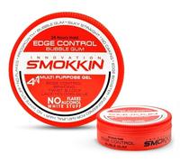 INNOVATION SMOKKIN Hair Wax with Strong Hold for Edge Control, Braiding, Curling and Twisting, Versatile Styling for Different Hair Types with Delicious Bubble Gum Fragrance - Red