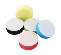 Innovative 5pcs Flat Sponge Buffers Perfectly Suited for Comprehensive Automotive Maintenance & Polish Tasks (3inch)