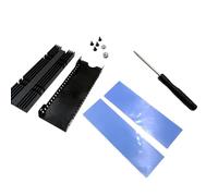 Innovative Aluminum Solid Disk Heat Regulator With Cooling Pad Maintains Optimaled Drive Temperatures Heat Dissipation Kit For NVMe Drive
