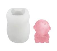 Innovative Astronaut Shape Ice Cubes Tray Food Grade Silicone for Unique Drink Presentation Kitchen Tool Chocolate Cake Decorating