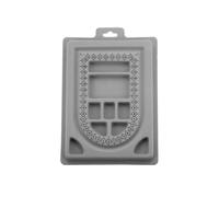 Innovative Bead Design Mat for Necklace Making Slip Resistant Surfaces Craft Tool with Space Saving Profile Lightweight Bead Crafting Tray