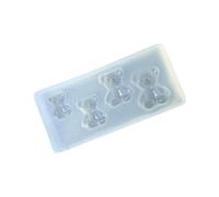 Innovative Bear Nails Flexible Silicone For Crafting Unique Patterns Soft And Sturdy For Different Nails Sizes Bear Accessories