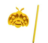 Innovative Bees Goggas Water Feeders Drinking Water Container Bees Shape Pet Drinker Easy Maintenance Compacts Feeders