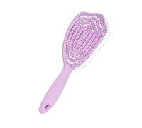 Innovative bent dentangle brush. Use lightweight and practical hair comb hollow out styling accessories