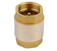 Innovative Brass Check Valve Solution Non Return Design Prevents Liquid Reversal, Fits 1 Inch Threads (1inch)