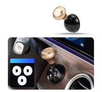 Innovative Car OneButton Start Rocker Cover with Built in Aroma Tablets Practical Solution for Modern Vehicles (Gold)