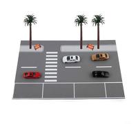 Innovative Car Parking Lot Model Designed for Engaging Miniature Storytelling (warm white light)