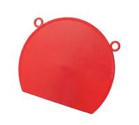 Innovative collapsible food prep board with drainage passages and vertical storage options for hygienic cutting surface