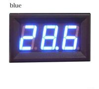 Innovative Compact LED Panel Meter Tool For Monitoring Direct Current Voltages Up To Hundred Twenty V (blue)