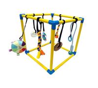 Innovative Componentized Plan PVC Hard Tube Pet Dog Play Gym Set for Indoor and Outdoor Exercise with Fun Dolls Easy Assembly Construction Pet Training Equipment Highlighting Challenges Made From PVC