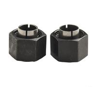 Innovative Design 2pcs of Chuck Collets & Nuts Suitable for Popular Router Models Including The DW Series