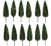 Innovative Design Meets Nature Get This Set of Plastic Model Pines (20 Pcs) Each Approximately 13 CM High for Your Projects