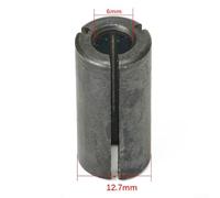 Innovative Design Router Chuck Collet Cone Nut Adapter Supporting Diverse Sizes (12.7-6)