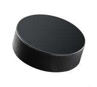 Innovative Design Set of 2 Rubber Ice Hockey Pucks for Floor Practices