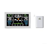 Innovative Design User Friendly Wireless Weather Station Equipped With Reliable Sensors And Clear Displays For Daily Use (H164G-white)