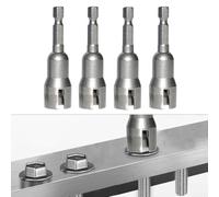 Innovative Driving Drill Bit Driver Set Featuring 14 Pieces, Essential Toolset for Efficiently Managing Hardware Installations at Home (6PCS)