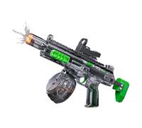 Innovative Electric Water Squirter Automatic Swimming Pool Toy High Capacity Squirting Toy with Light for Pool and Beach Electric Water Automatic Battery Powered Outdoor Play Party Backyard Fight Team
